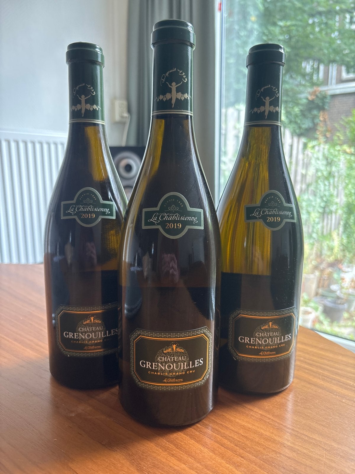 Château Grenouilles Chablis Grand Cru 2019 - 3 flessen, Ophalen, Nieuw, Frankrijk, Witte wijn