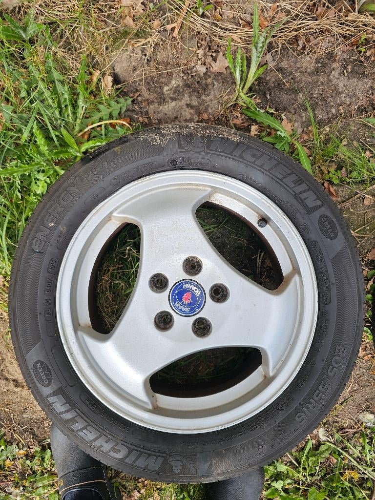 Wielen en Velgen van Volvo/Saab/BMW/Landcruiser/Audi/VW, Overige, Gebruikt, Overige, Banden en Velgen