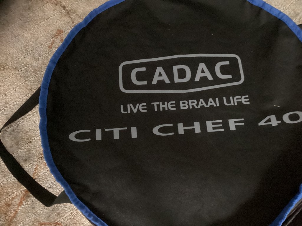 Cadac citychef 40 met paella pan., Ophalen of Verzenden, Zo goed als nieuw