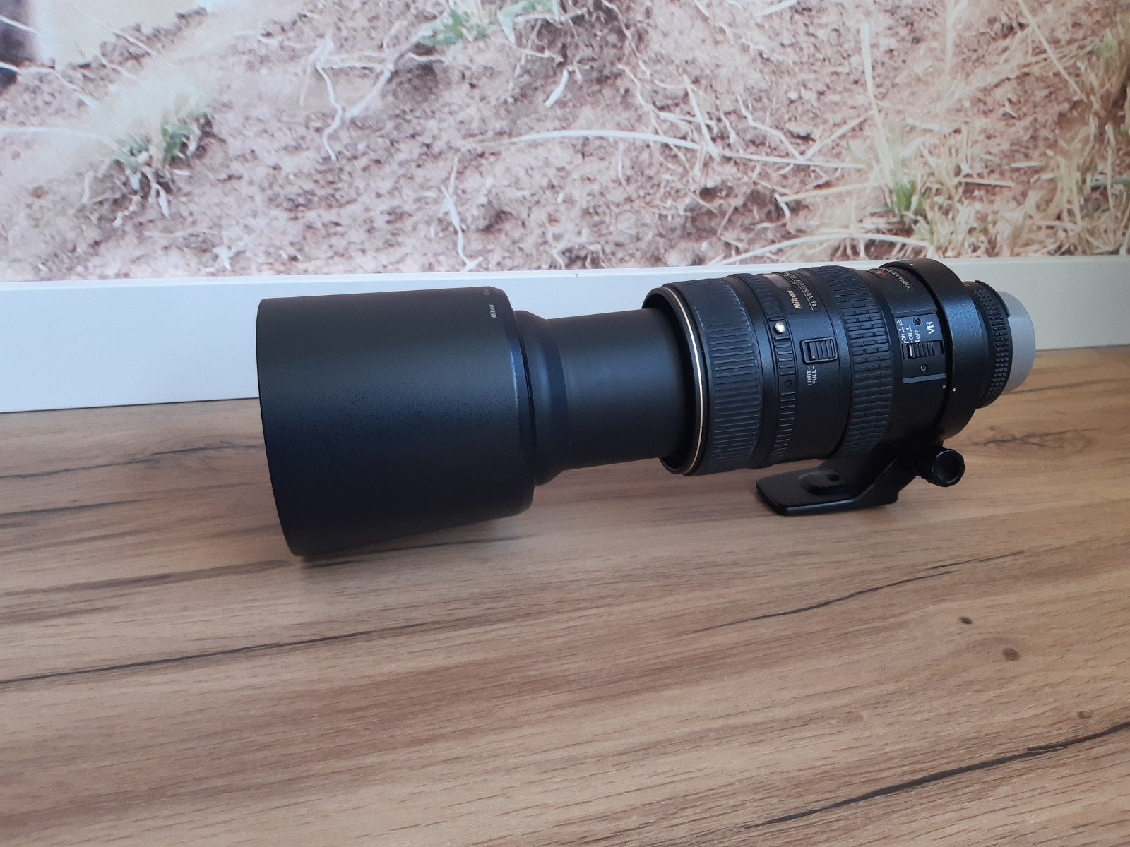 Nikon AF VR Nikkor 80-400mm 1:4.5-5.6 D ED VR, Ophalen, Zo goed als nieuw, Telelens