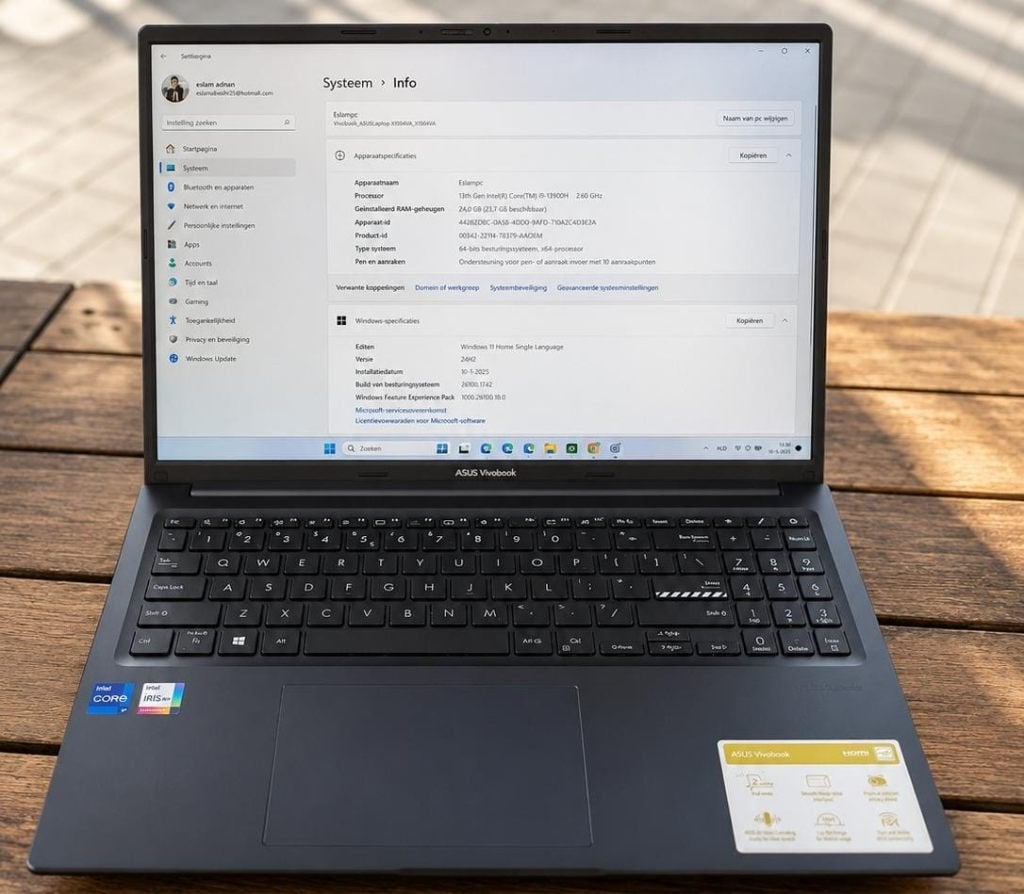 laptop, Computers en Software, Windows Laptops, Ophalen of Verzenden, Zo goed als nieuw, 2 tot 3 Ghz, SSD
