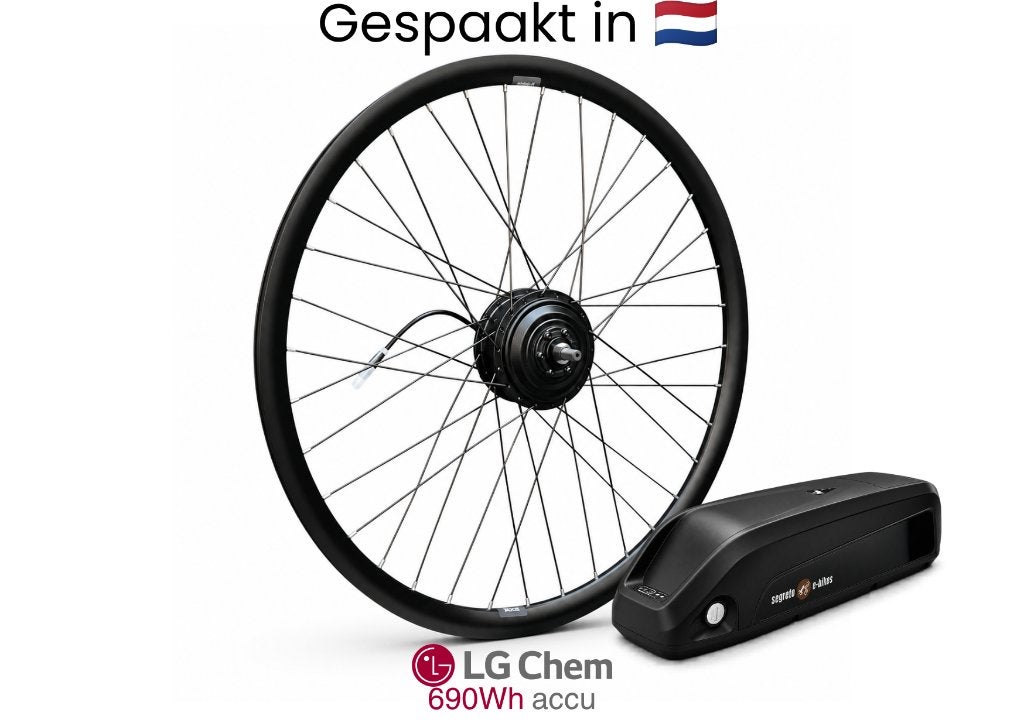Ebike conversion kit - Ombouwset Elektrische fiets, Fietsen en Brommers, Ophalen of Verzenden, Nieuw, Segreto