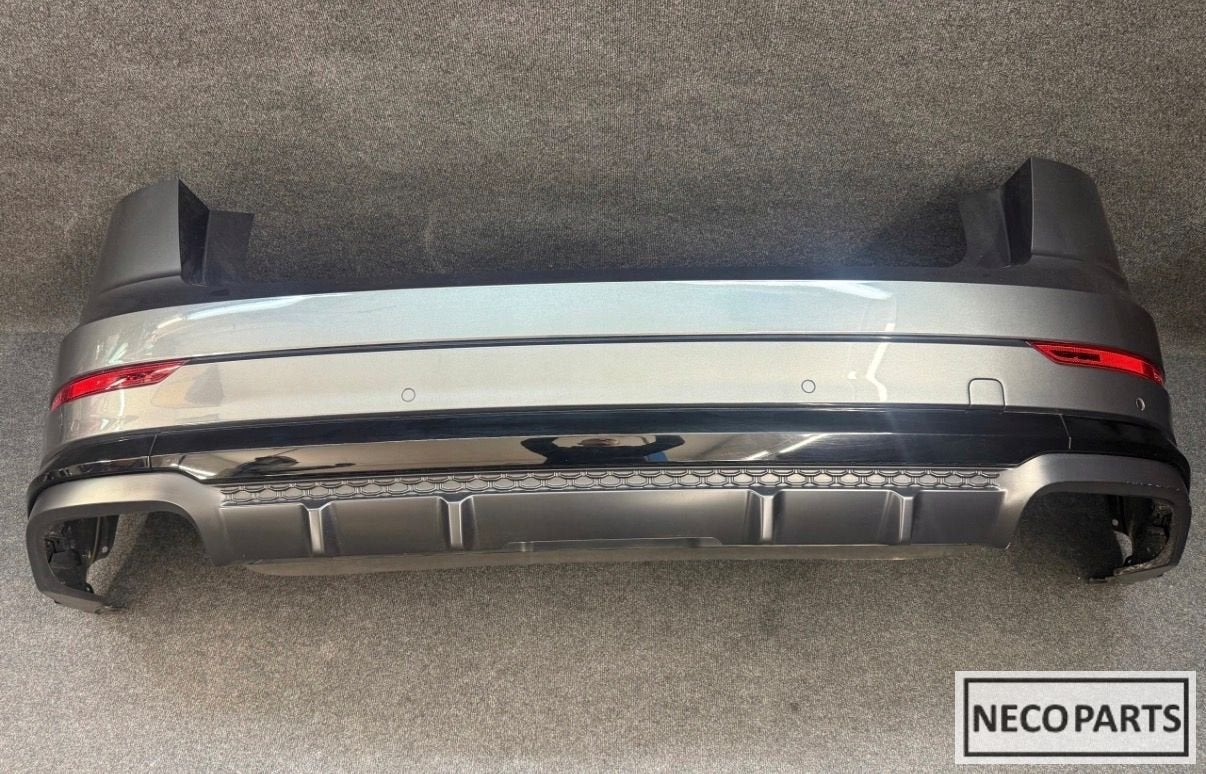 AUDI Q8 4M8 FACELIFT S-LINE LXPDC ACHTERBUMPER LZ7S COMPLEET, Gebruikt, -, Achter, -