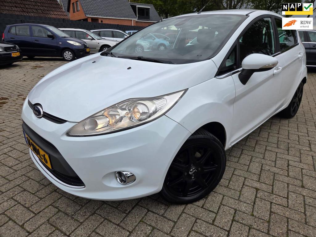 Ford Fiesta 1.25 Titanium 5Drs 2008. Climate/Cruise/Trekhaak, Auto's, Voorwielaandrijving, Stof, 1242 cc, 82 pk