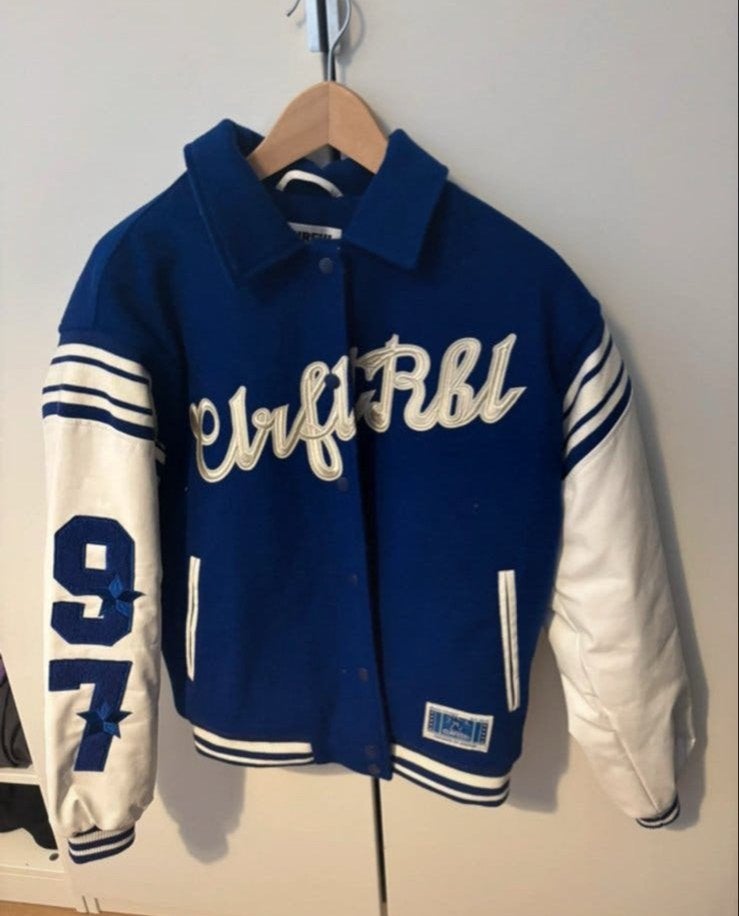 Colourful Rebel Varsity Jacket - Maat S, Ophalen, Zo goed als nieuw, Maat 36 (S), Blauw