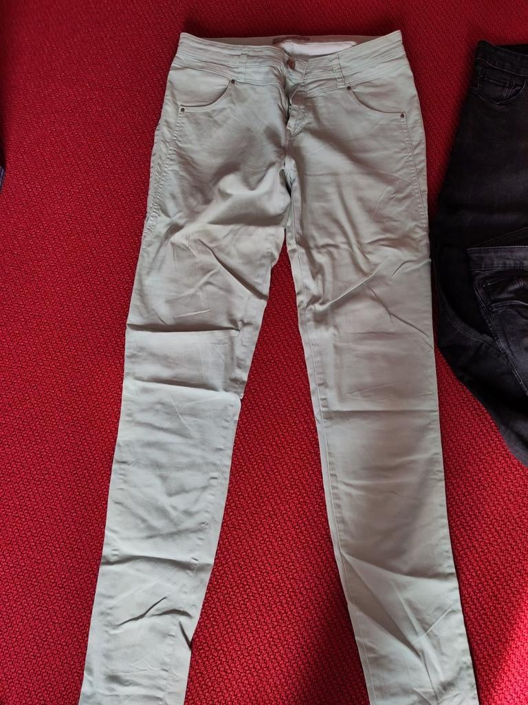 Mavi Vicky jeans in lichtgroen, Ophalen of Verzenden