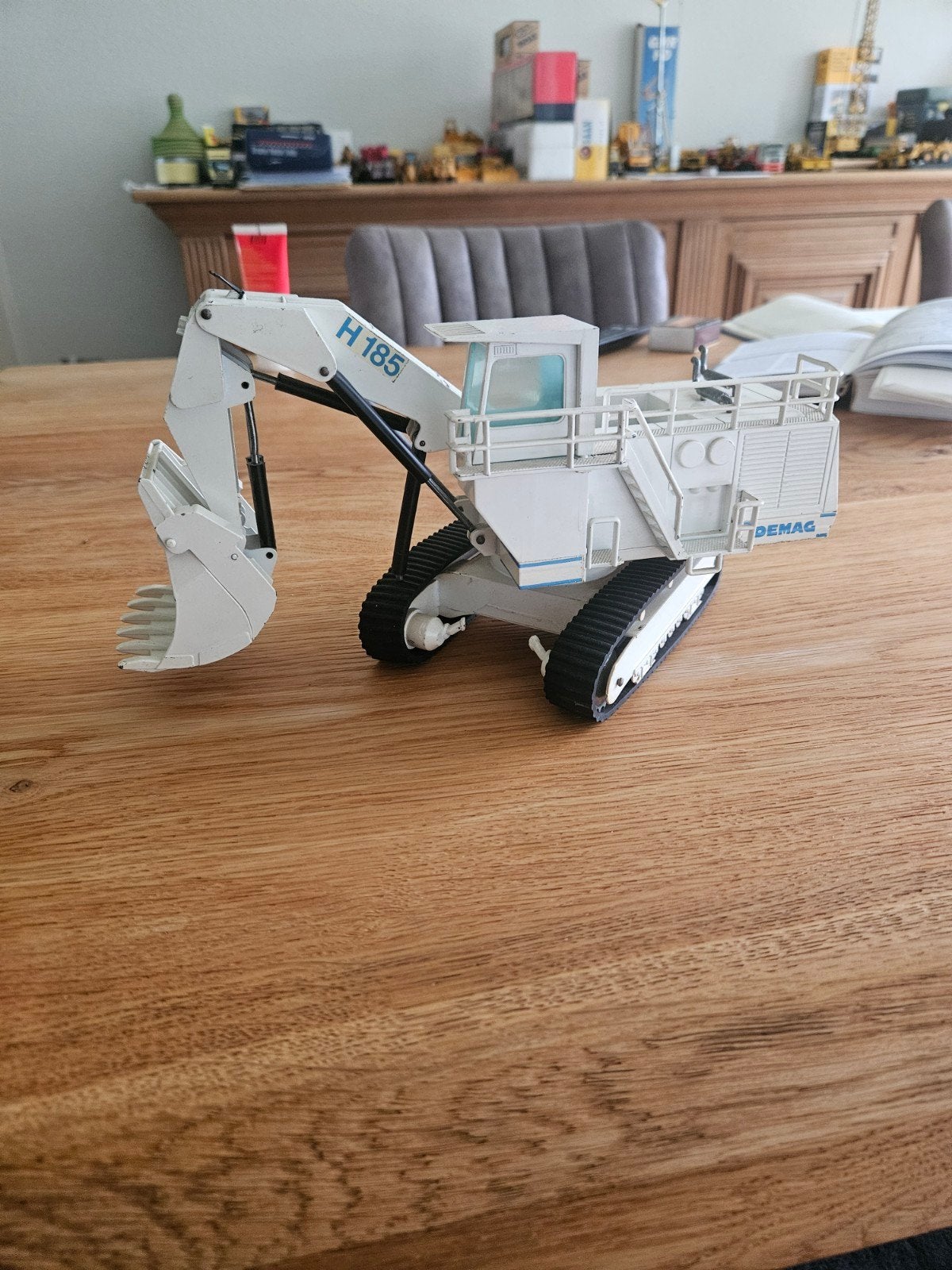 Demag H185 front loader(met schade), Ophalen of Verzenden, Gebruikt, Hijskraan, Tractor of Landbouw, NZG