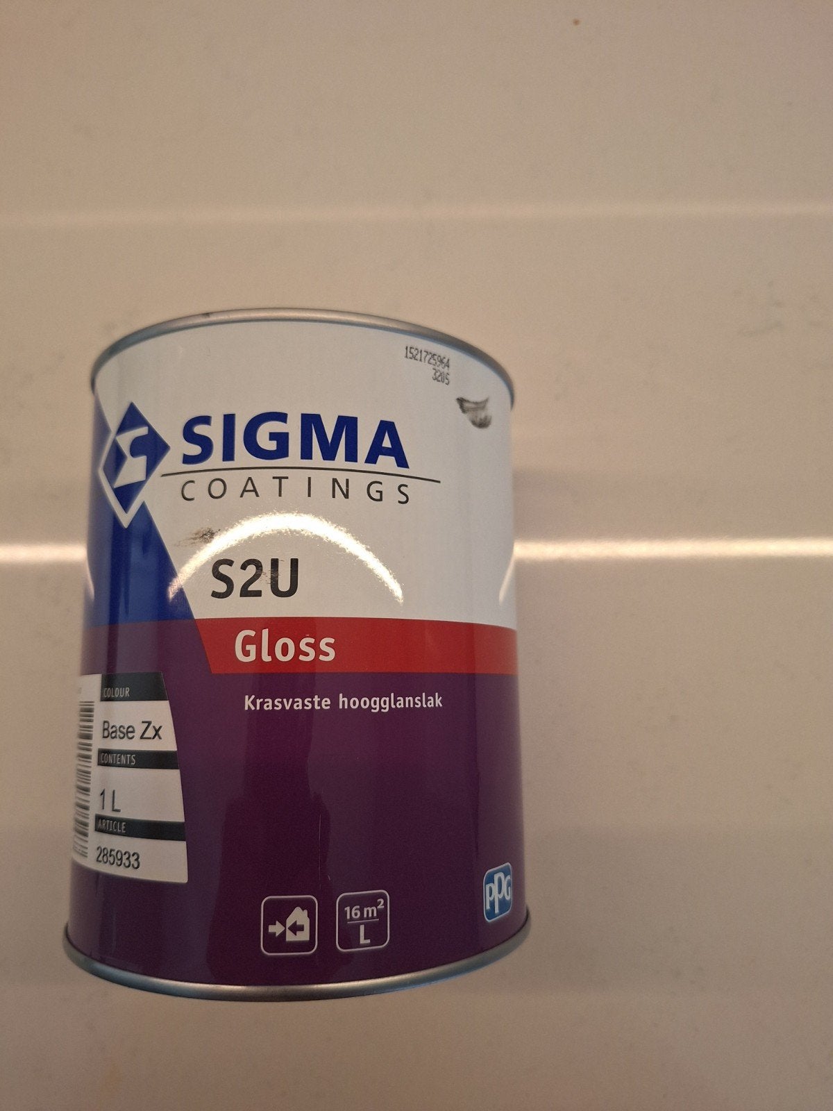Nieuwe Sigma S2U Gloss RAL 7011 Grijs Verf 1L, Doe-het-zelf en Verbouw, Ophalen of Verzenden, Nieuw, Overige typen