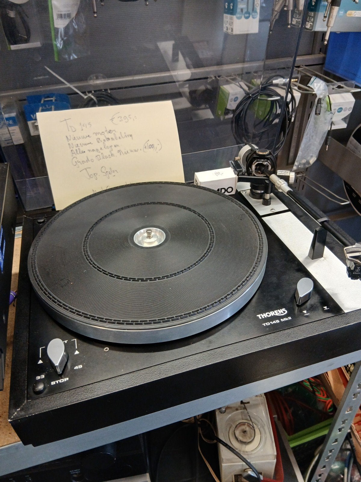 Thorens TD 145, Ophalen, Overige merken