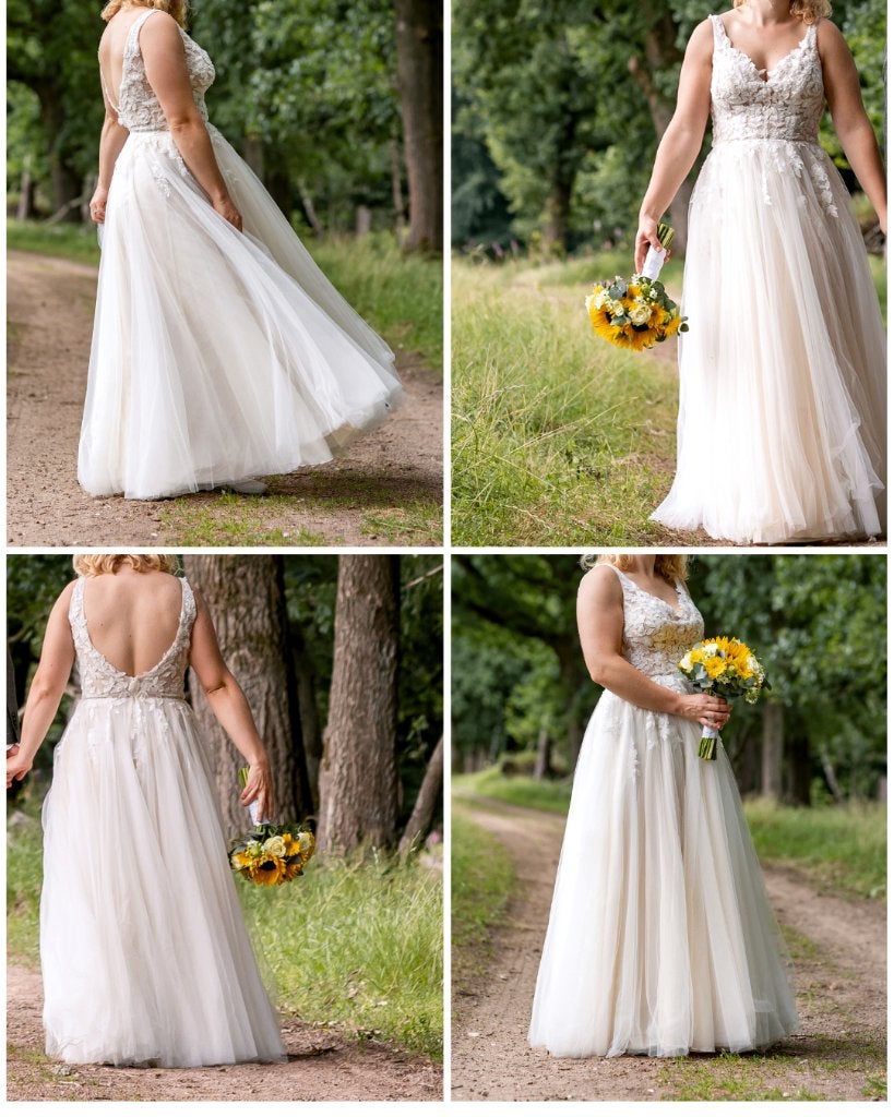 Trouwjurk maat 38, Kleding | Dames, Ophalen, Trouwjurk, Wit, Bianco Evento Jasper