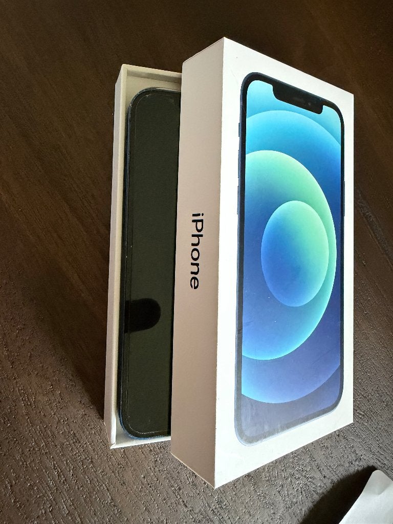 iPhone 12 128 GB Blauw, Telecommunicatie, Blauw, 78 %, Ophalen of Verzenden, IPhone 12