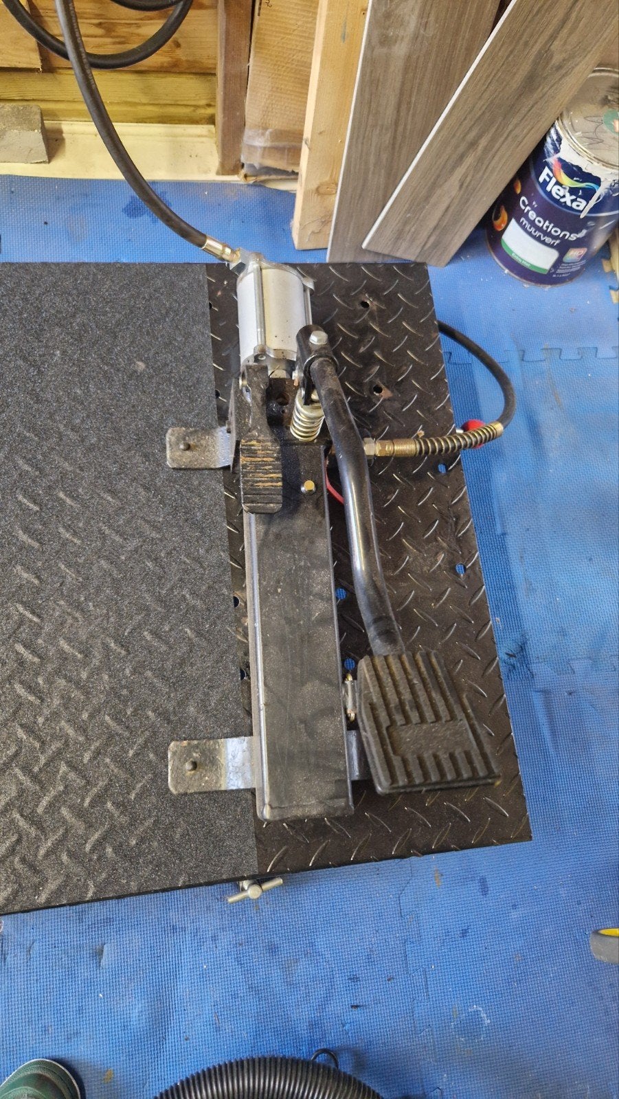 Motor/Scooter Hefbrug - Handmatig & Lucht - 700 KG, Auto diversen, Ophalen, Gebruikt