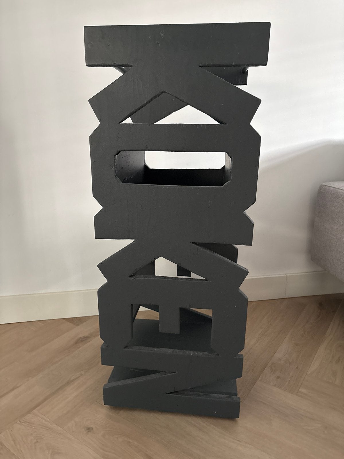 Zelfgemaakte Keukenhulp Kruk, Ophalen, Gebruikt, Hout
