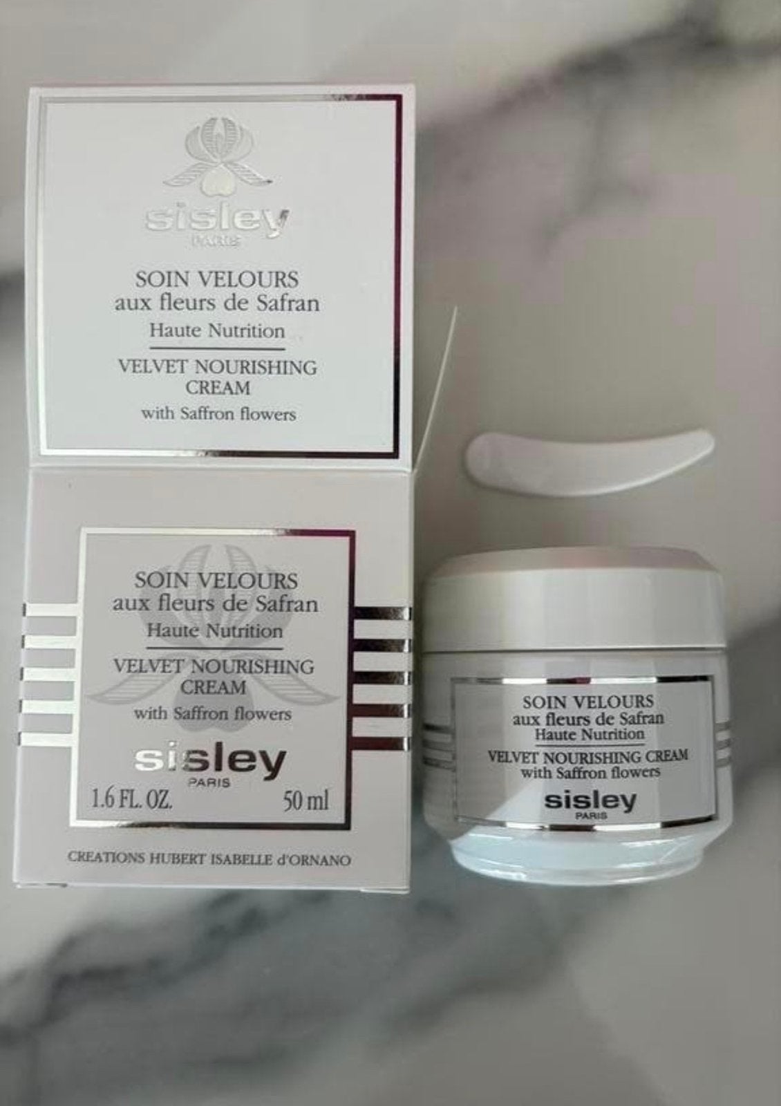 Sisley velvet nourishing cream nieuw 50ml, Verzenden, Nieuw, Gehele gezicht