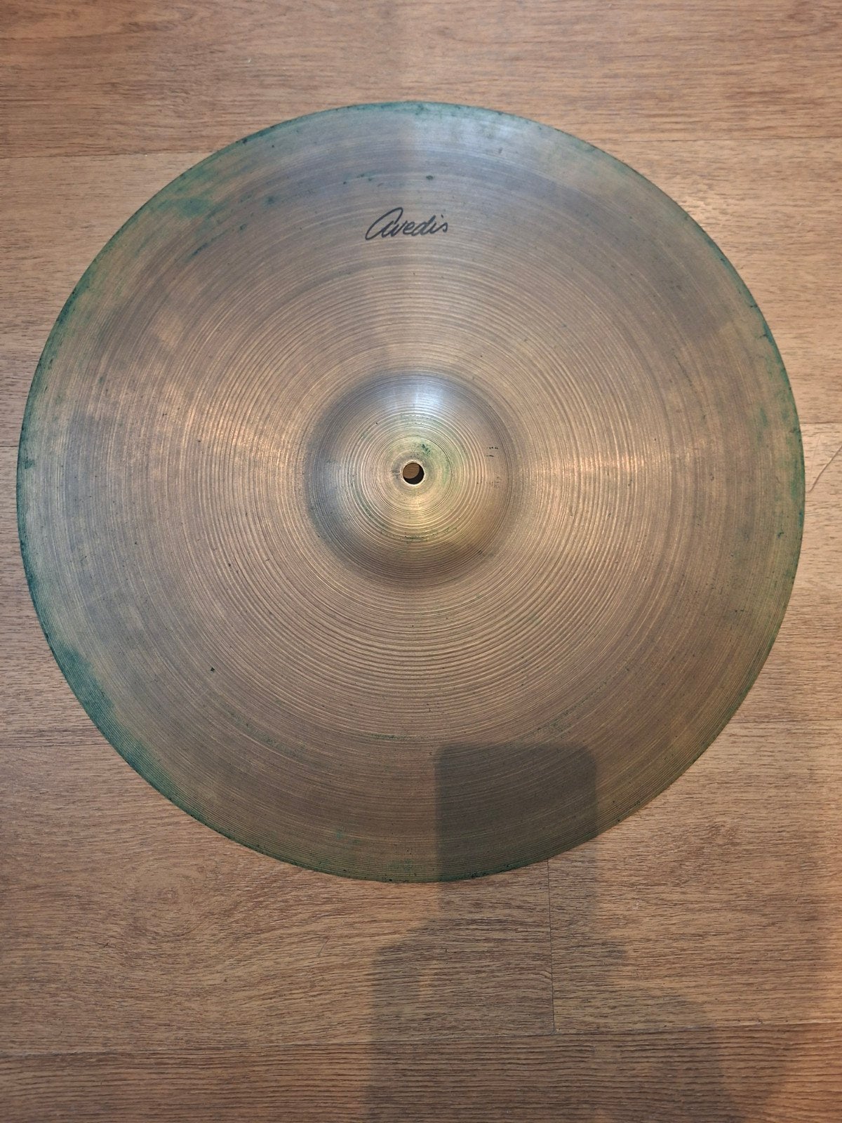 Zildjian Avedis 20" cymbal crash ride bekken voor drumstel, Muziek en Instrumenten, Ophalen of Verzenden, Gebruikt, Drums of Percussie