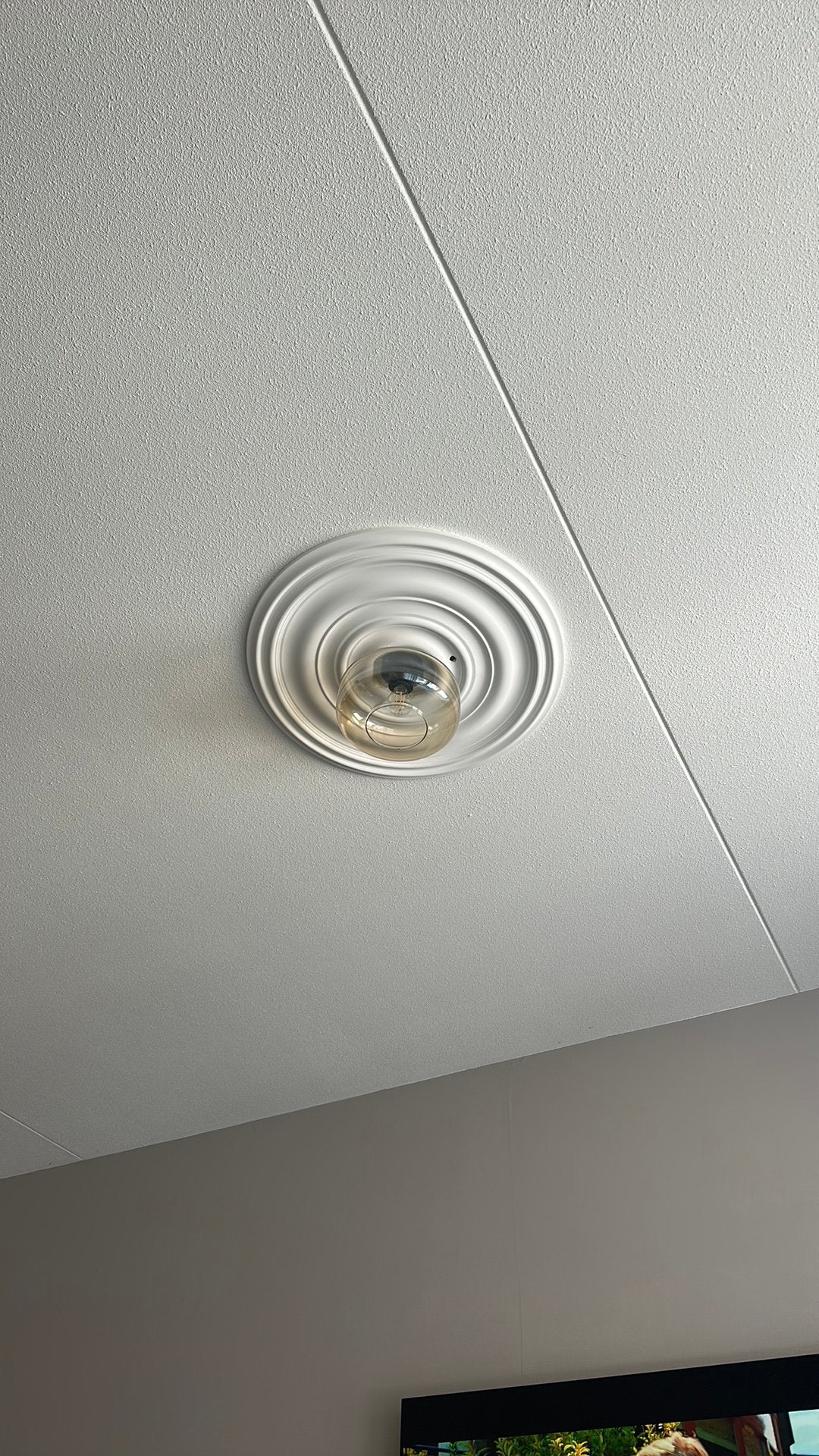 Plafondlamp, Ophalen, E27 (groot), Geschikt voor plafondmontage, Qazqa
