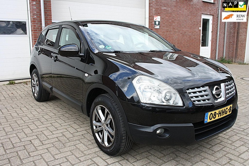 Nissan Qashqai 1.6 Acenta |Nap|Airco|trekhaak|cruise control, Auto's, Nissan, Voorwielaandrijving, 1272 kg, 15 km/l, Gebruikt