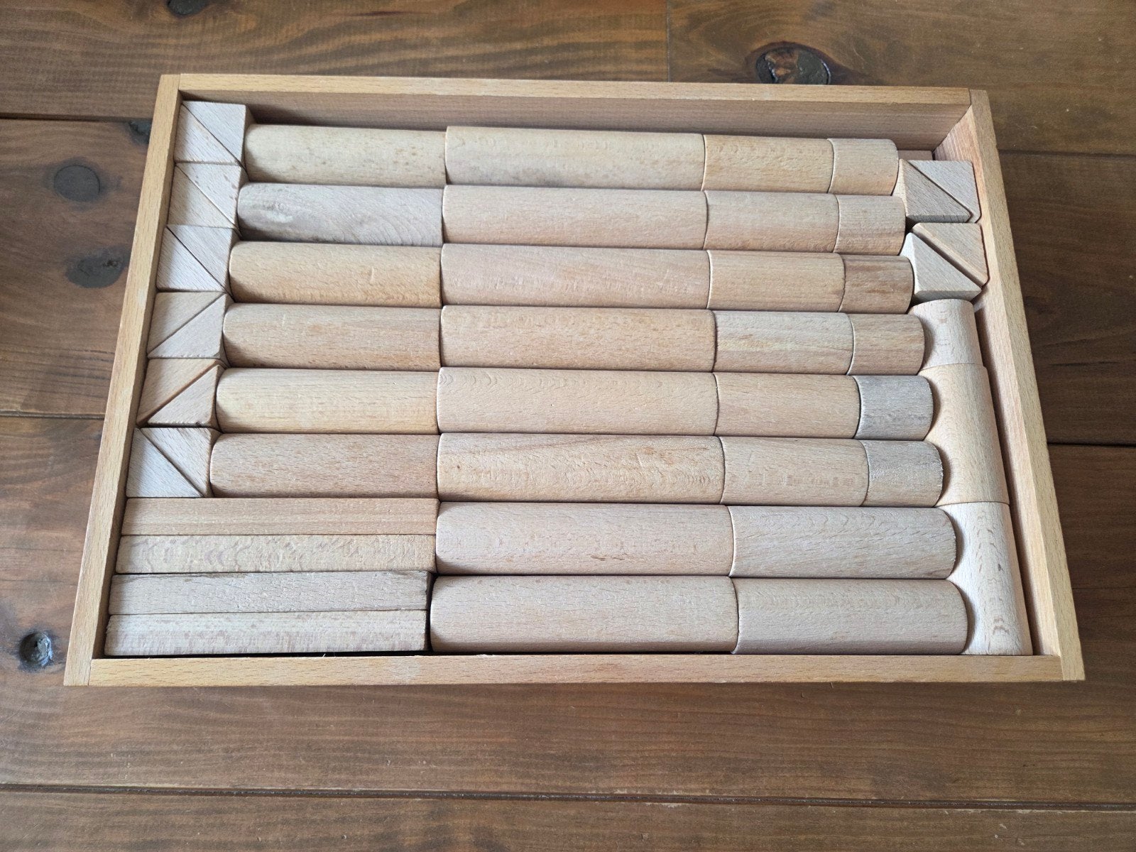 houten blokkendoos, Ophalen, Zo goed als nieuw