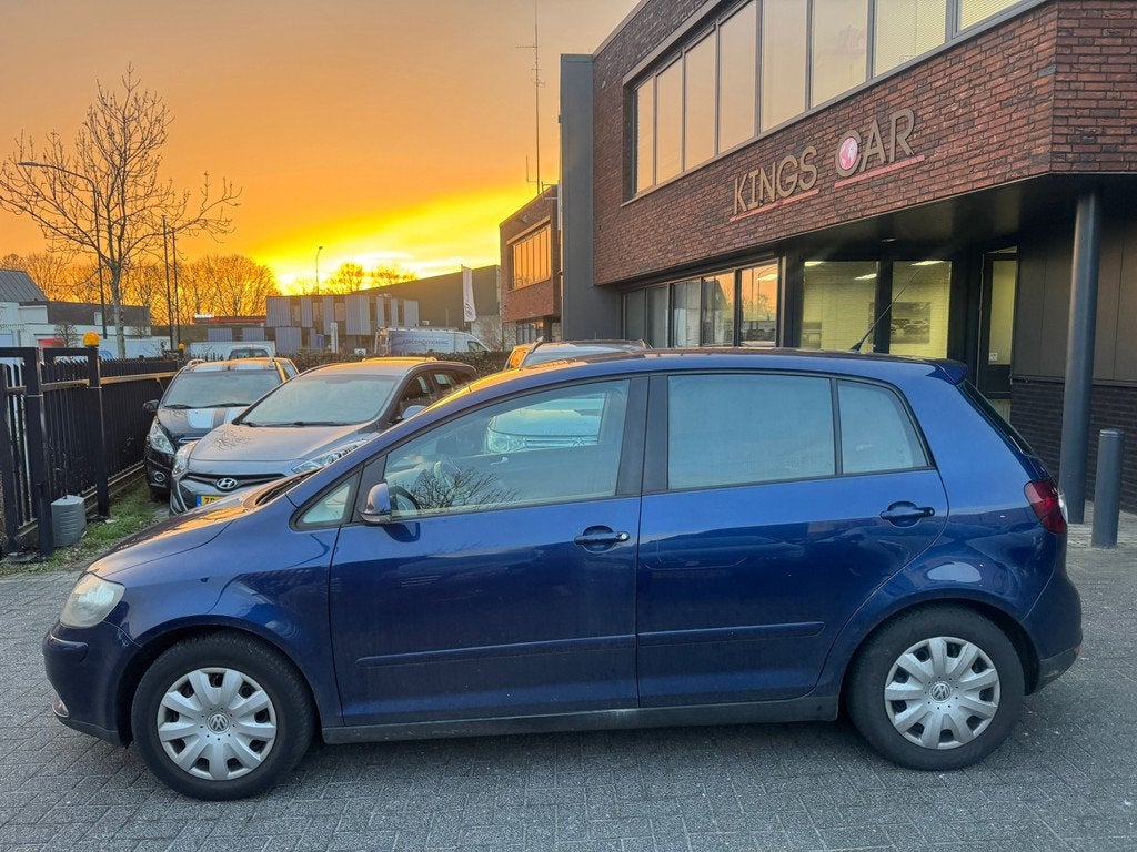 Volkswagen Golf Plus 1.6 FSI Comfortline 5DRS AIRCO, Auto's, Volkswagen, Gebruikt, 4 cilinders, Blauw, 116 pk