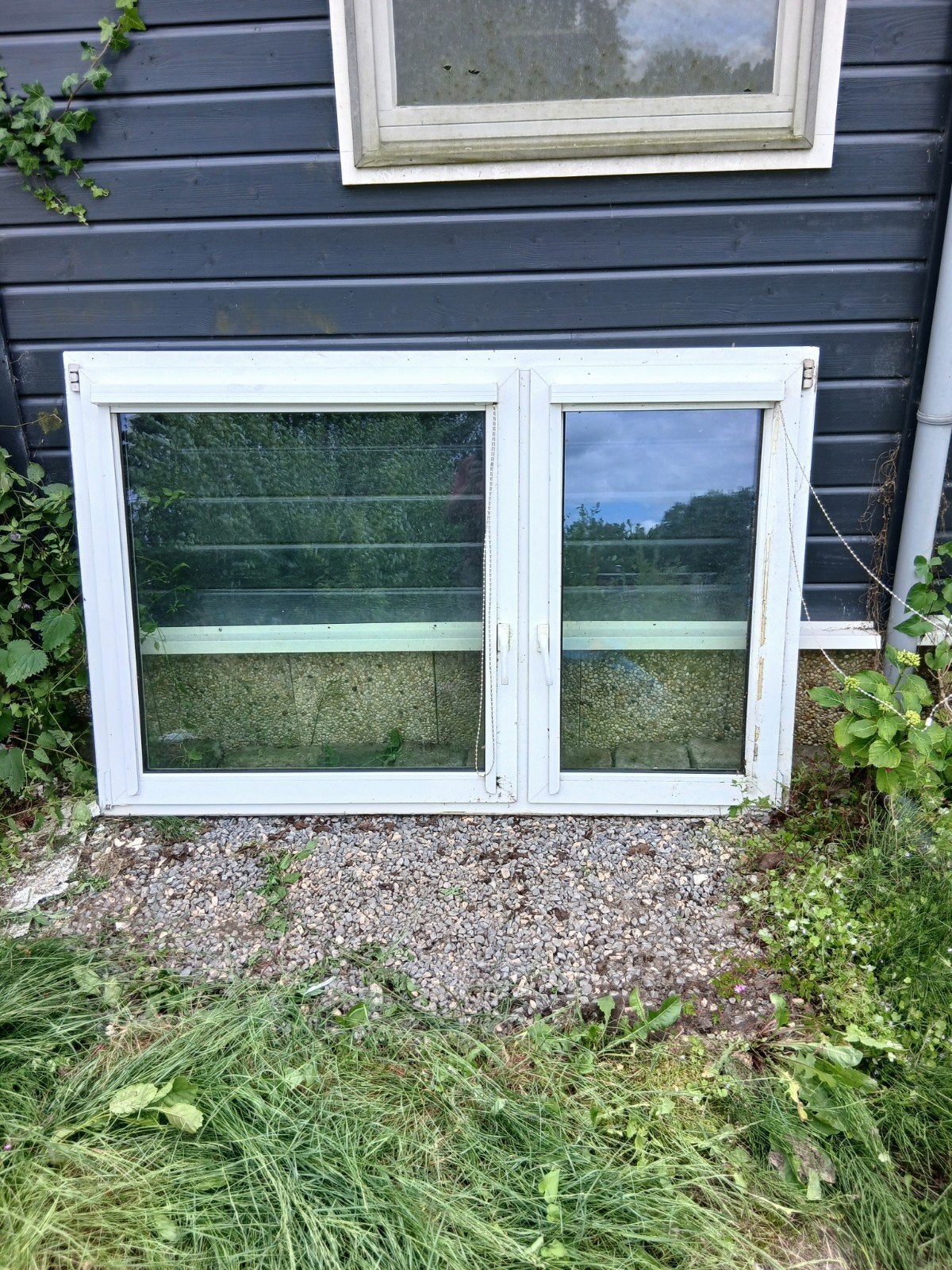Raam dubbelglas, Raamkozijn, 75 tot 150 cm, Hout, Ophalen
