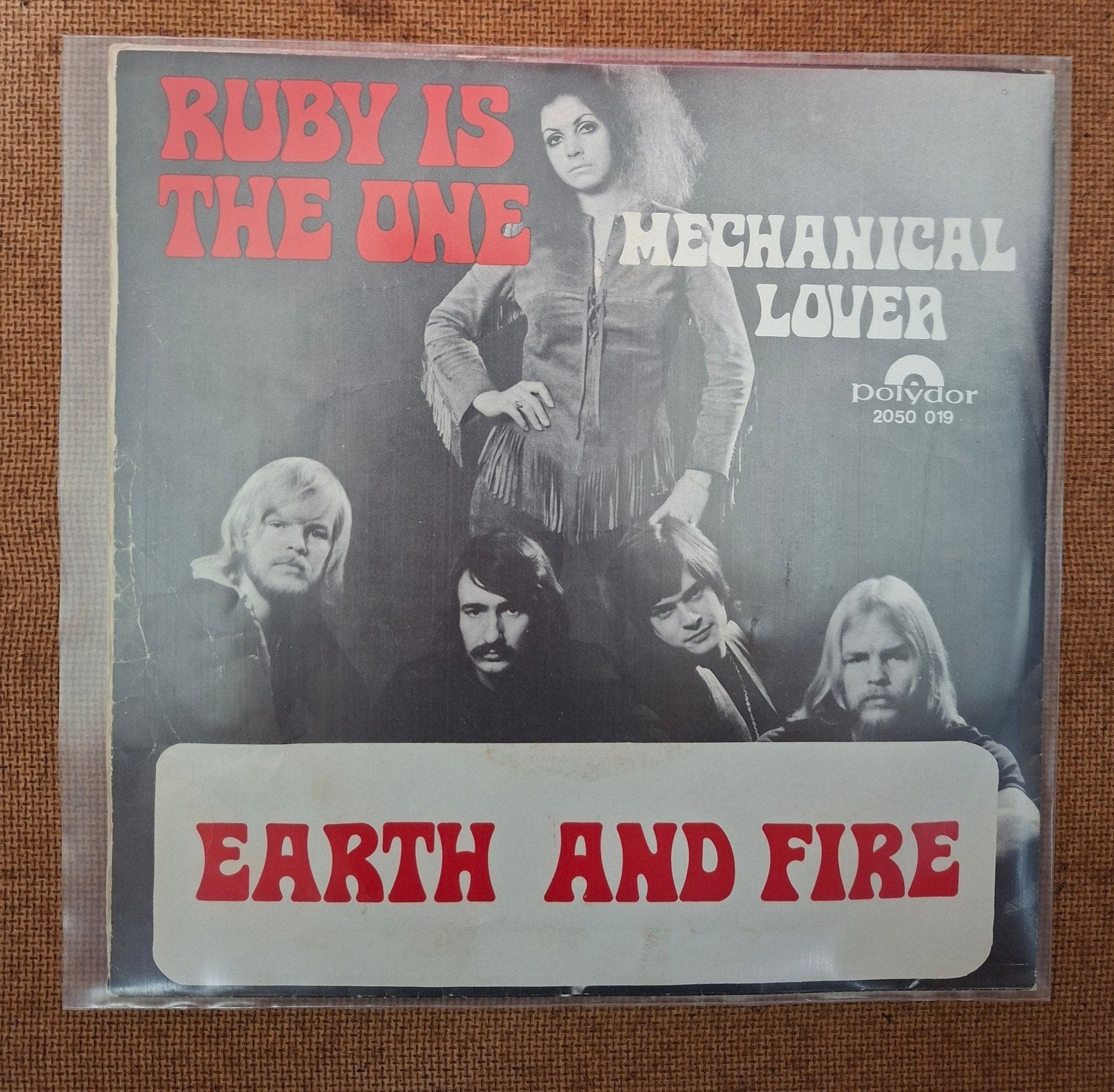 Earth and Fire  - Ruby is the one - Single is TOP, Ophalen of Verzenden, Gebruikt, 7 inch, Pop