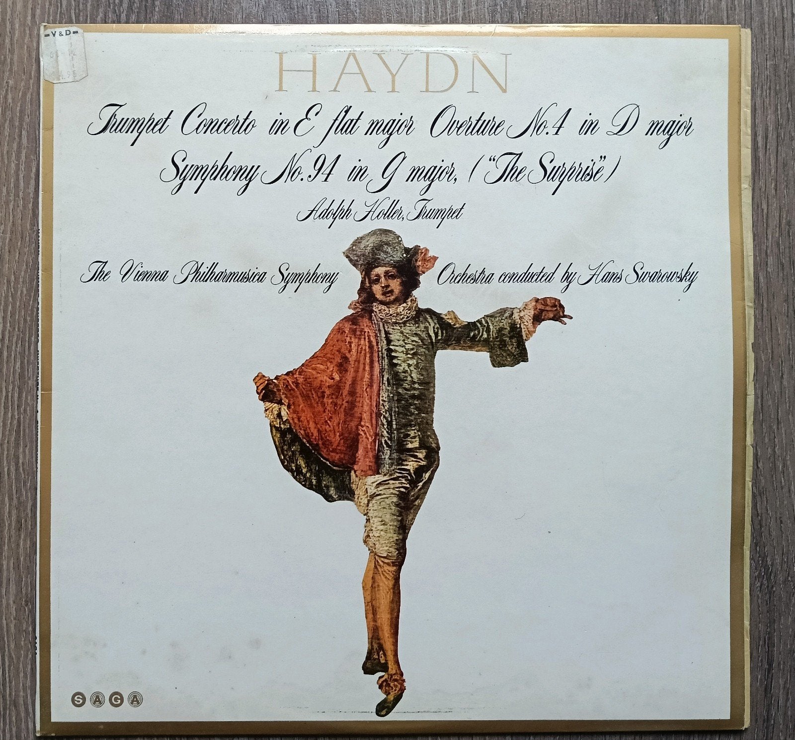 Haydn: Trompetconcert, Symfonie 94 'Surprise' - LP, Gebruikt, Haydn, Soloconcert, Ophalen of Verzenden