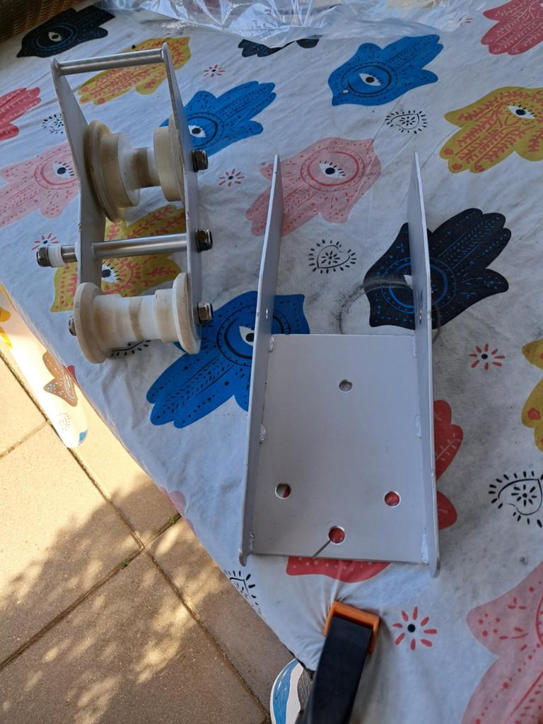 Boegrol Ankerrol Ankerhouder RVS, Watersport en Boten, Accessoires en Onderhoud, Gebruikt, Overige typen, Ophalen