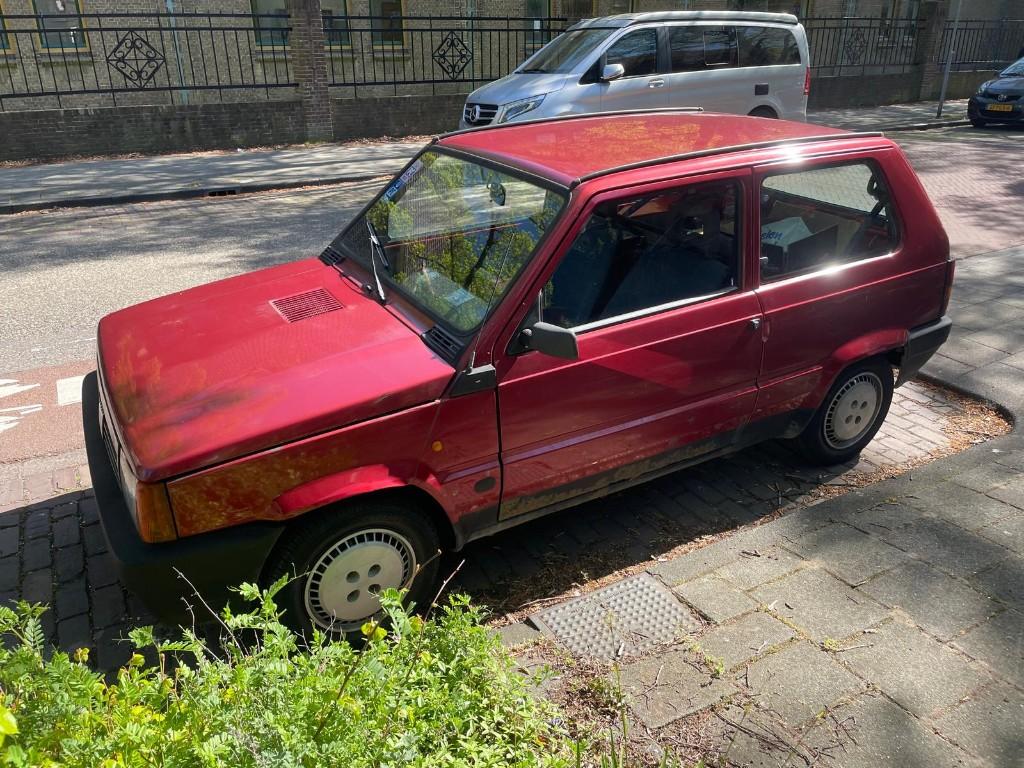Fiat Panda 1.1 IE Selecta AUT 1997 Rood, Stof, 54 pk, Origineel Nederlands, Particulier