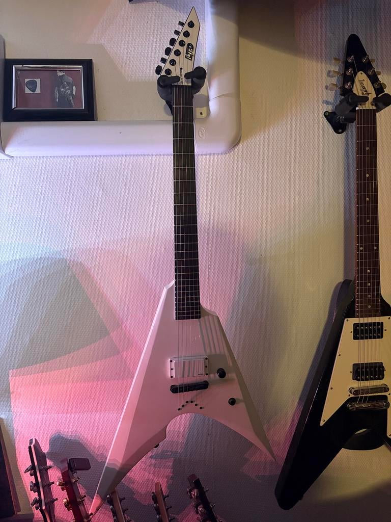 LTD Arctic Metal  gitaar met EMG 81 element, Ophalen of Verzenden, Gebruikt, Solid body, Overige merken