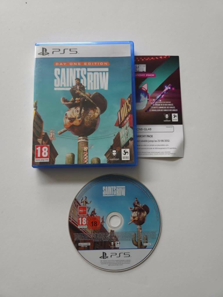 Playstation 5 (PS5) - Saints Row - 10216, Spelcomputers en Games, Games | Sony PlayStation 5, Ophalen of Verzenden, Zo goed als nieuw