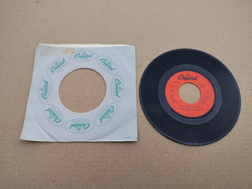 Single: Rene And Angela - Do You Really Love Me (1980) USA, Ophalen of Verzenden, Gebruikt, 7 inch, Pop