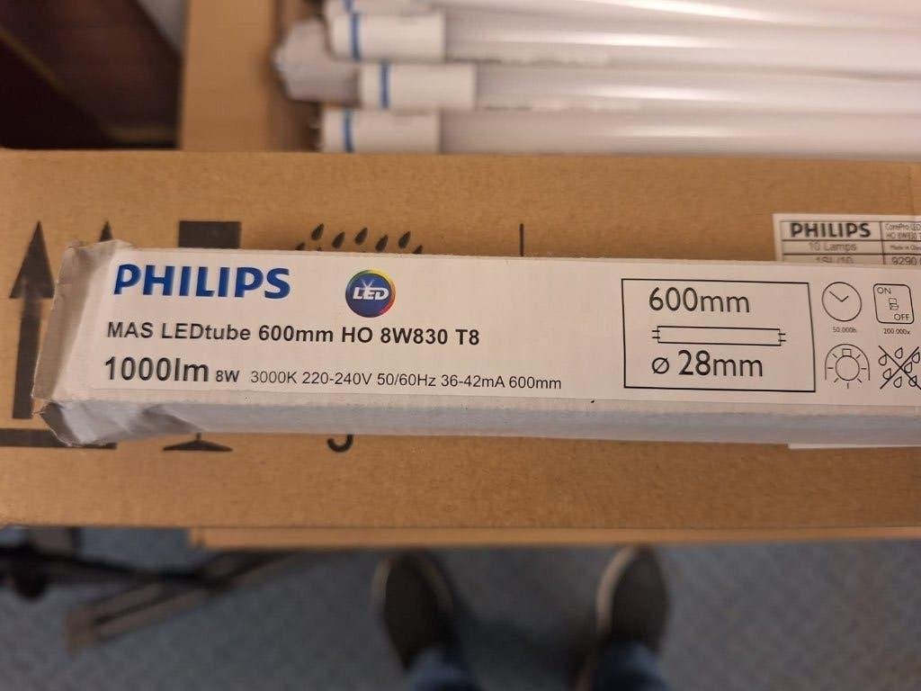 32x Philips MASTER LED TL-buis 60 cm – 8W, Ophalen, Nieuw, G13 (TL), Philips