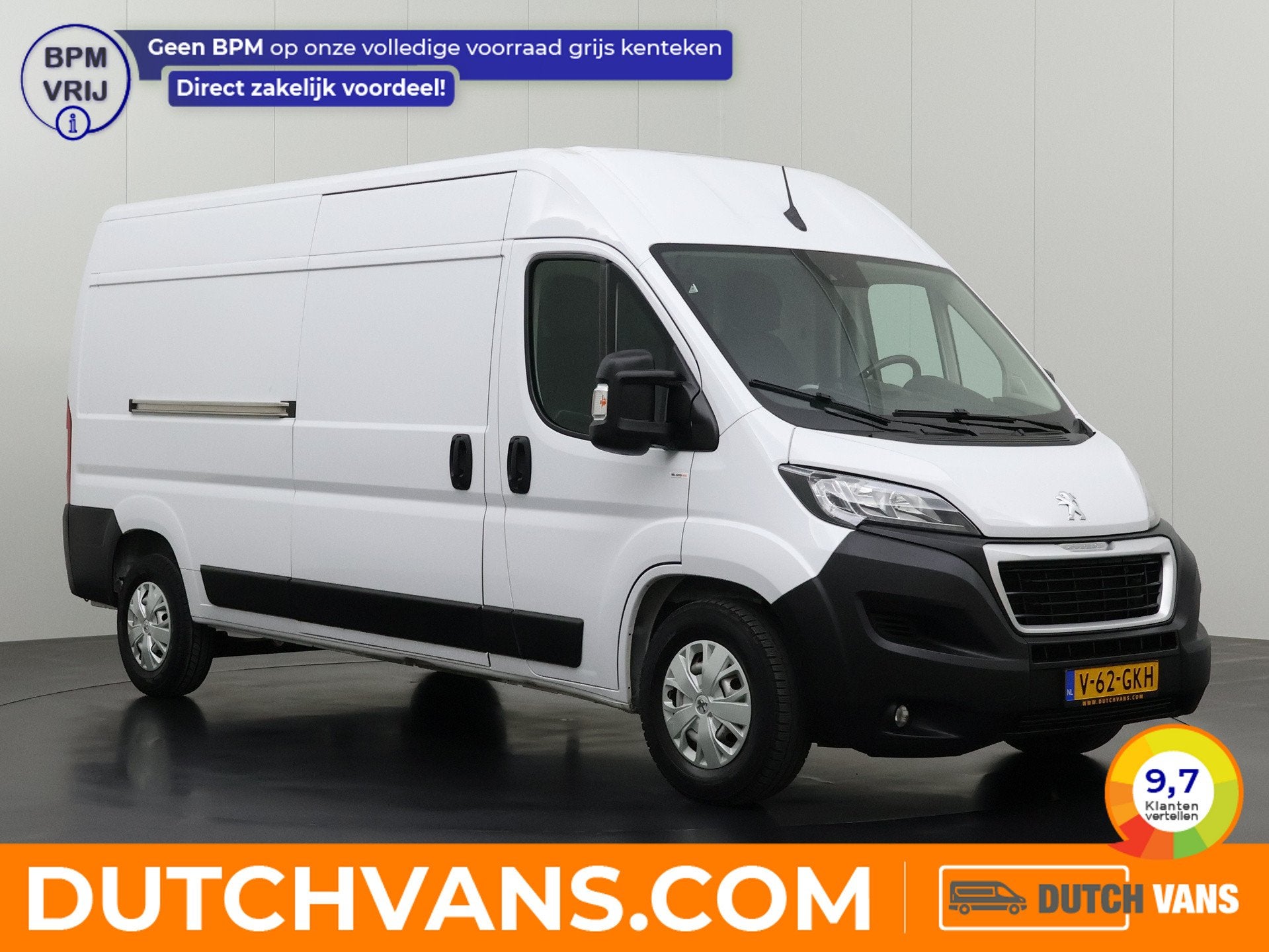 Peugeot Boxer 2.2BlueHDi 165PK L3H2 Zwaar Grip | 2xSchuifdeu, Voorwielaandrijving, Gebruikt, 4 cilinders, 3000 kg