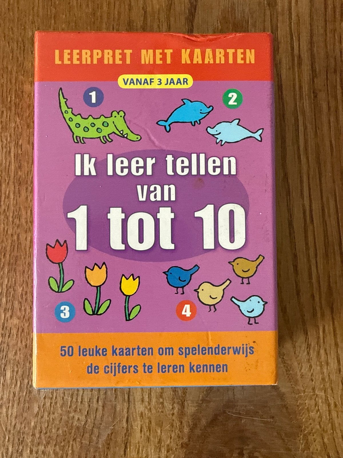 Ik leer tellen van 1 tot 10 - Leerpret met kaarten, Ophalen of Verzenden, Gebruikt, Rekenen
