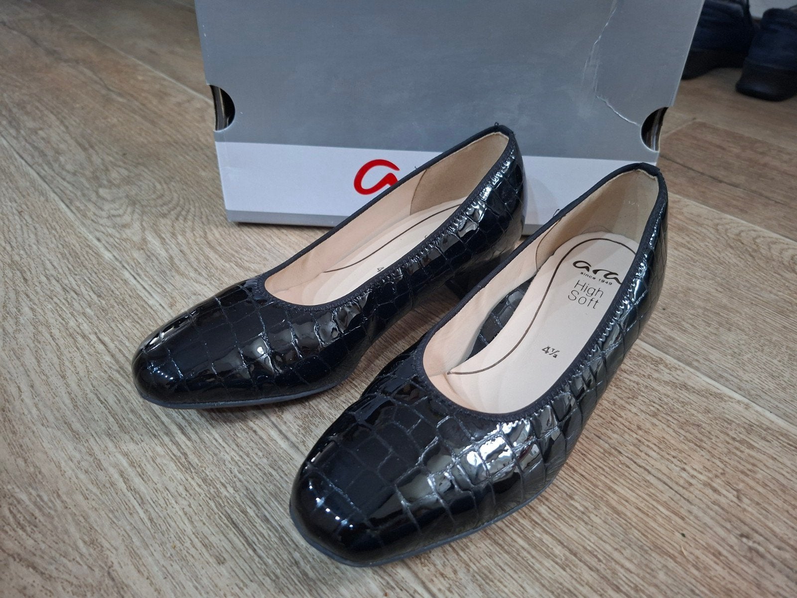 Ara dames schoenen maat 4½, Zwart, Dansschoenen, Ophalen of Verzenden, Zo goed als nieuw