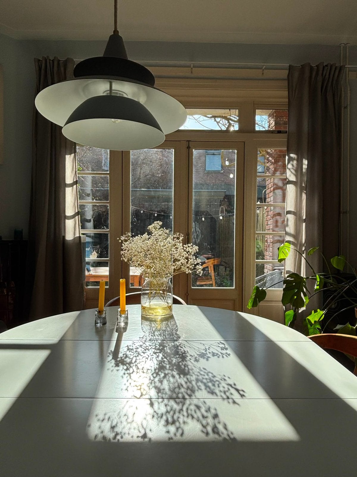 Uitschuifbare ovale eettafel Kave Oqui, Ophalen, Overige materialen, Gebruikt, 100 tot 150 cm