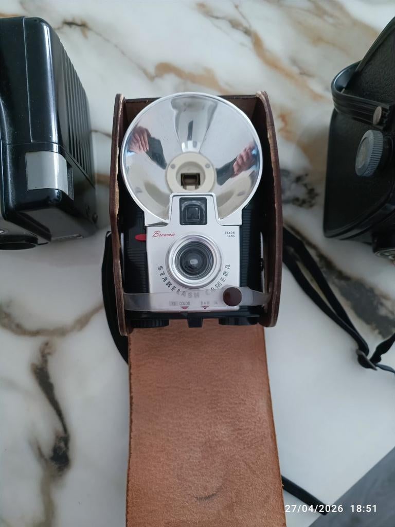 Antieke camera's - Bakeliet en meer eentje bakaliet, Ophalen of Verzenden, Gebruikt, Compact, Overige Merken