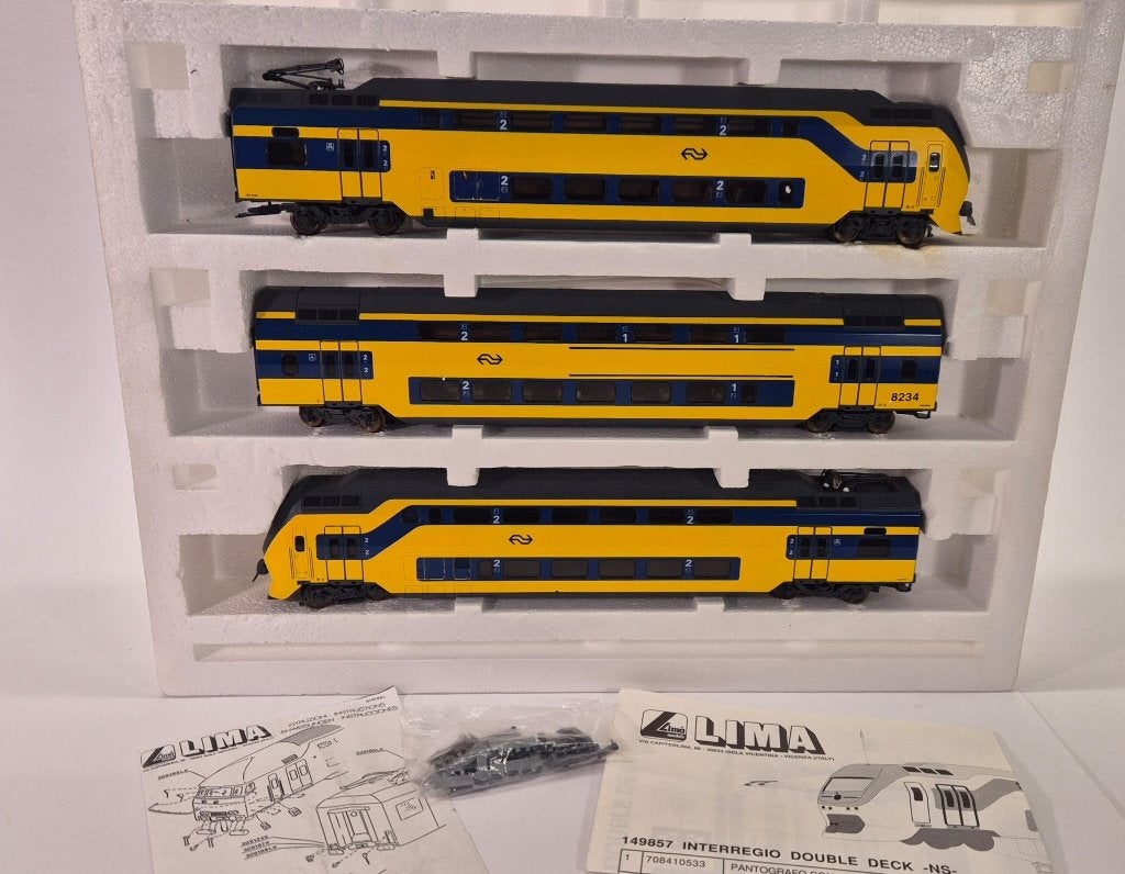 Lima IRM NS complete set H0, Gelijkstroom, Analoog, Wagon, Ophalen of Verzenden