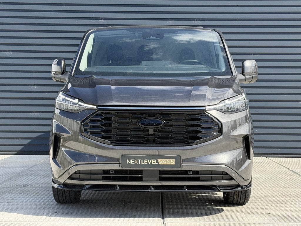Ford E-Transit Cust. 340 L2H1 Limited 71 kWh NEXT LEVEL 2 x, Gebruikt, Zwart, Leder, Ford