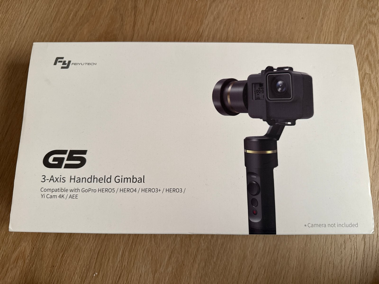 FeiyuTech G5 3-assige handheld gimbal voor GoPro, Ophalen of Verzenden, Zo goed als nieuw, Overige merken