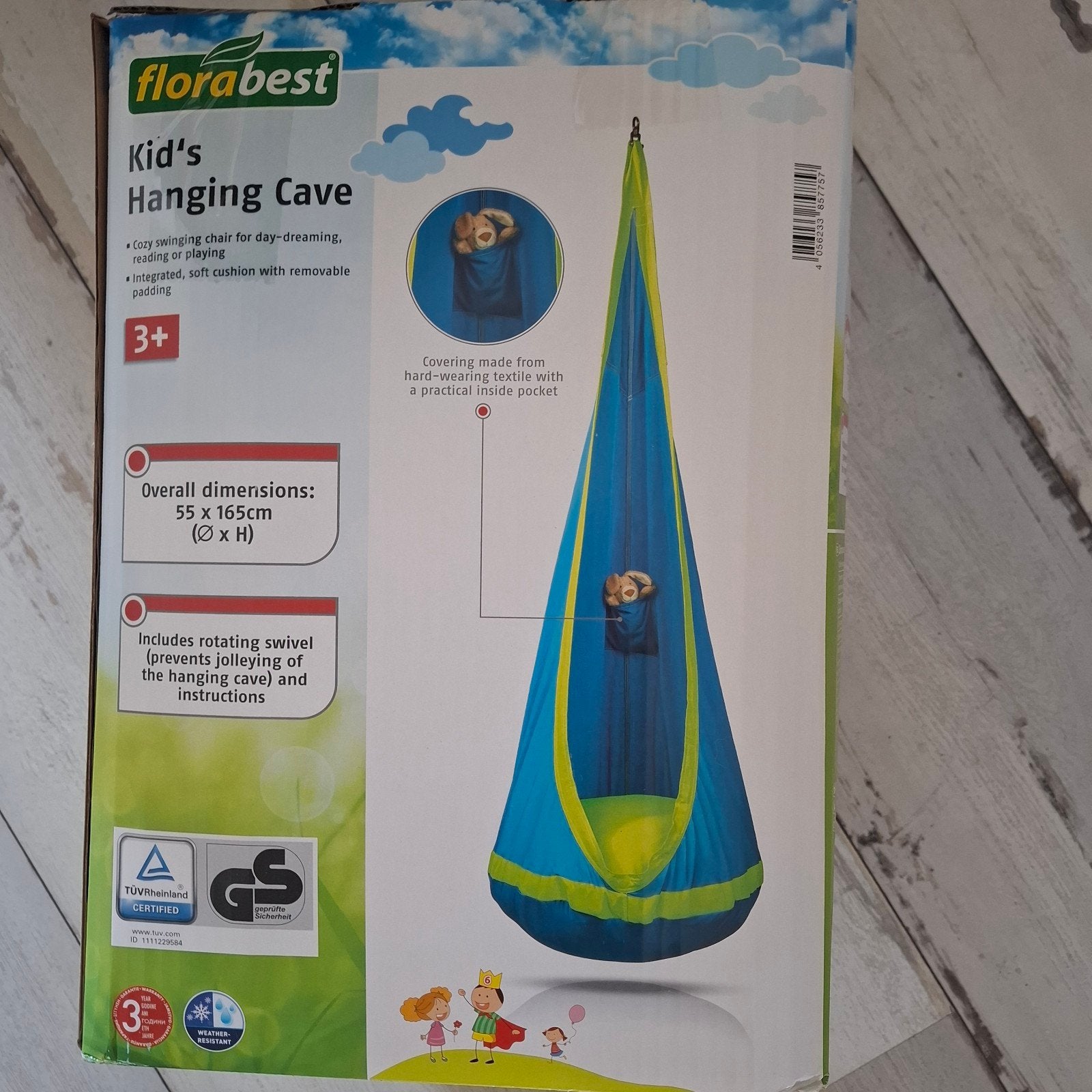 Kids hanging cave, Ophalen, Nieuw