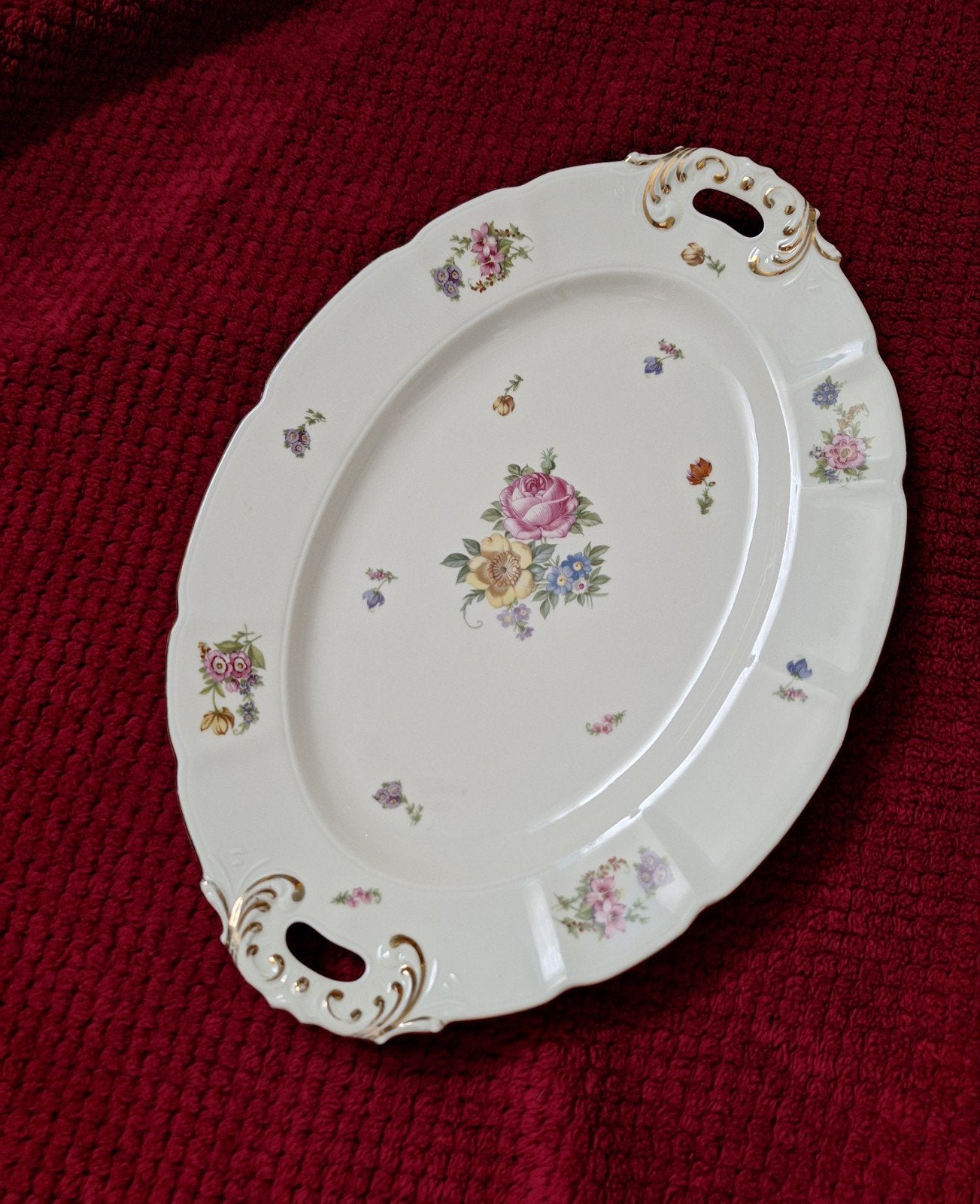 Pirkenhammer Avignon Ovale Schaal met Handvatten - 40x28 cm, Ophalen