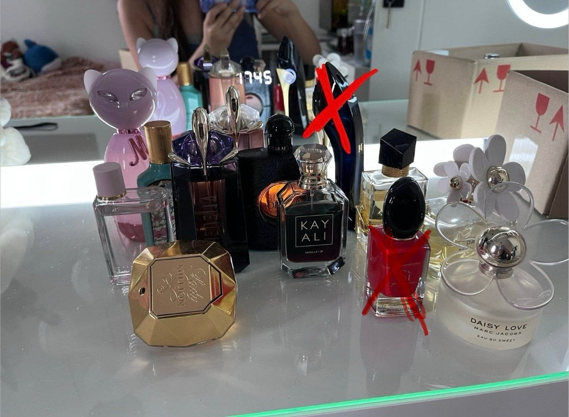 Parfum lees beschrijving, Ophalen of Verzenden, Zo goed als nieuw, Miniatuur