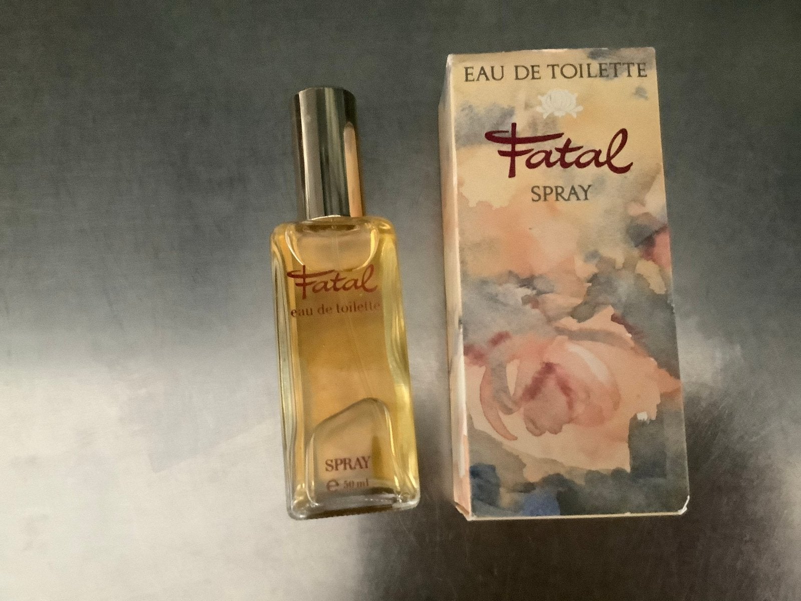 Fatal Eau de Toilette Spray 50 ml - Vintage Parfum, Ophalen of Verzenden, Gebruikt