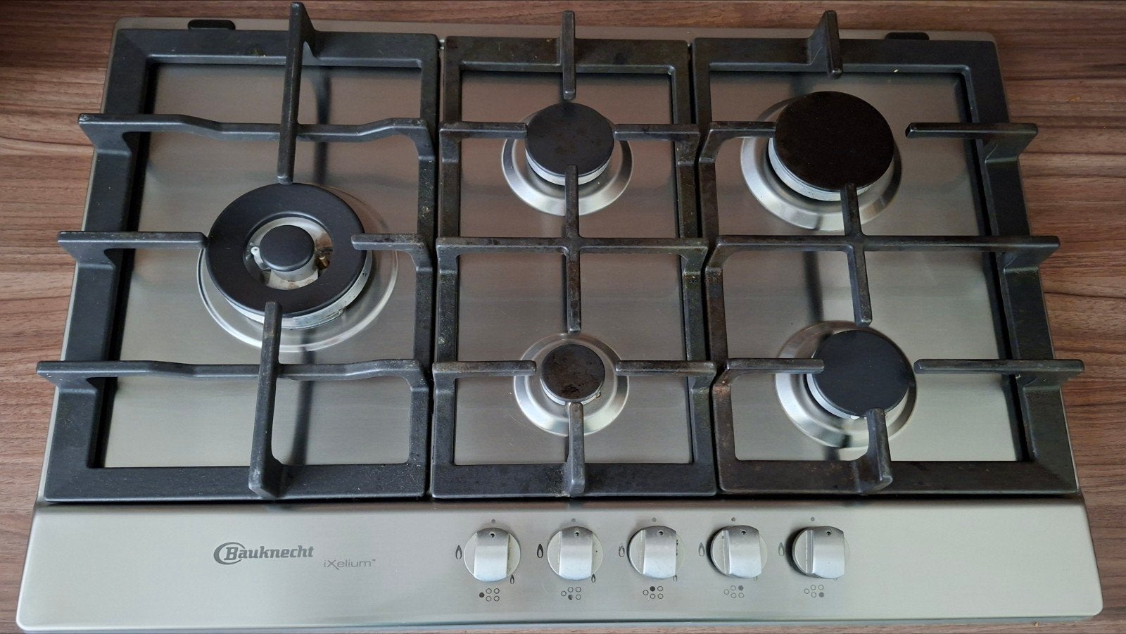 Bauknecht iXelium 5-pits gasfornuis TGW5675IXL - ZGAN, Witgoed en Apparatuur, Ophalen, 60 cm of meer, Zo goed als nieuw, Inbouw