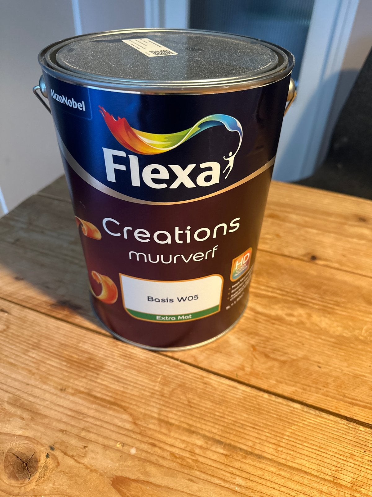 Flexa Creations Extra Mat Schemerroze 5 liter, 5 tot 10 liter, Nieuw, Ophalen of Verzenden, Verf