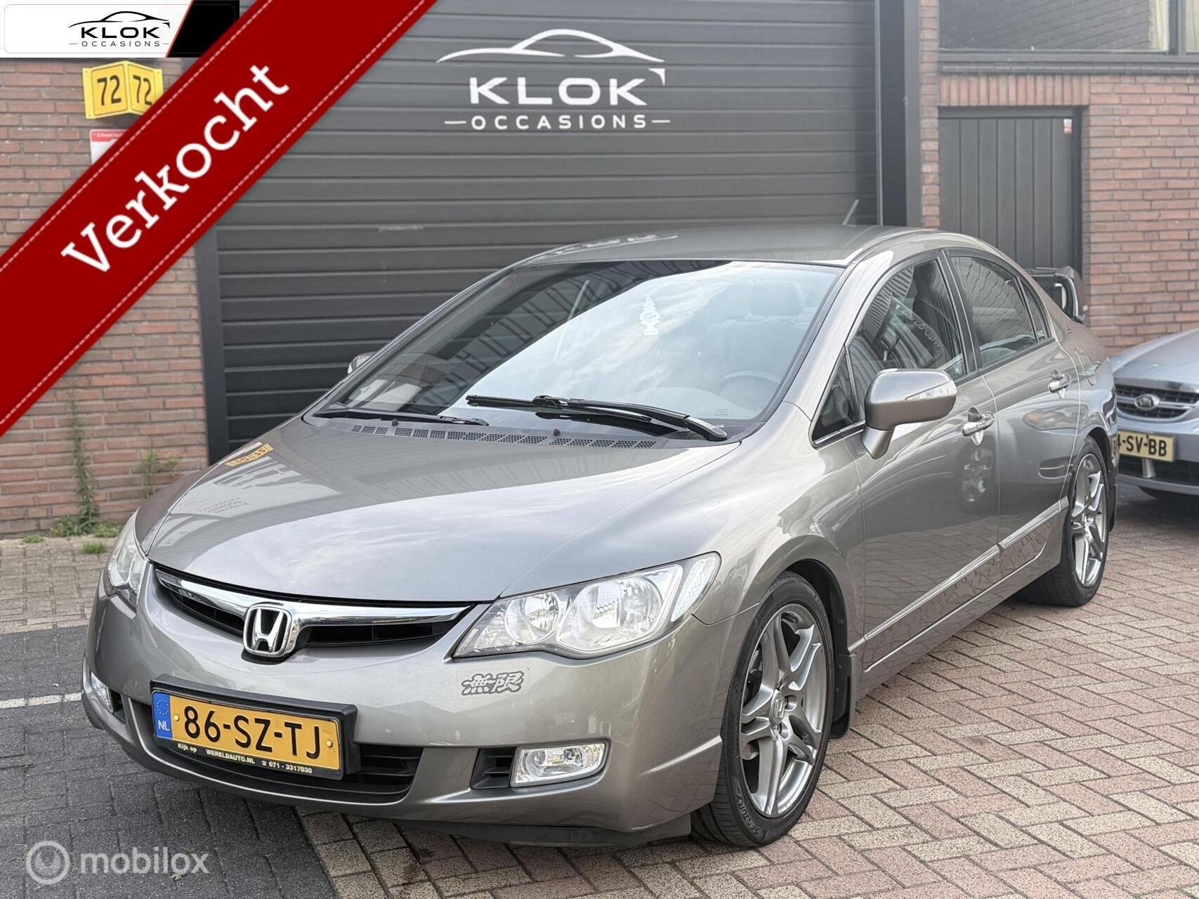 Honda Civic 1.3 Hybrid Sport NAP Airco Cruise Stoelverwarm, Auto's, 4 cilinders, 116 pk, Origineel Nederlands, Bedrijf
