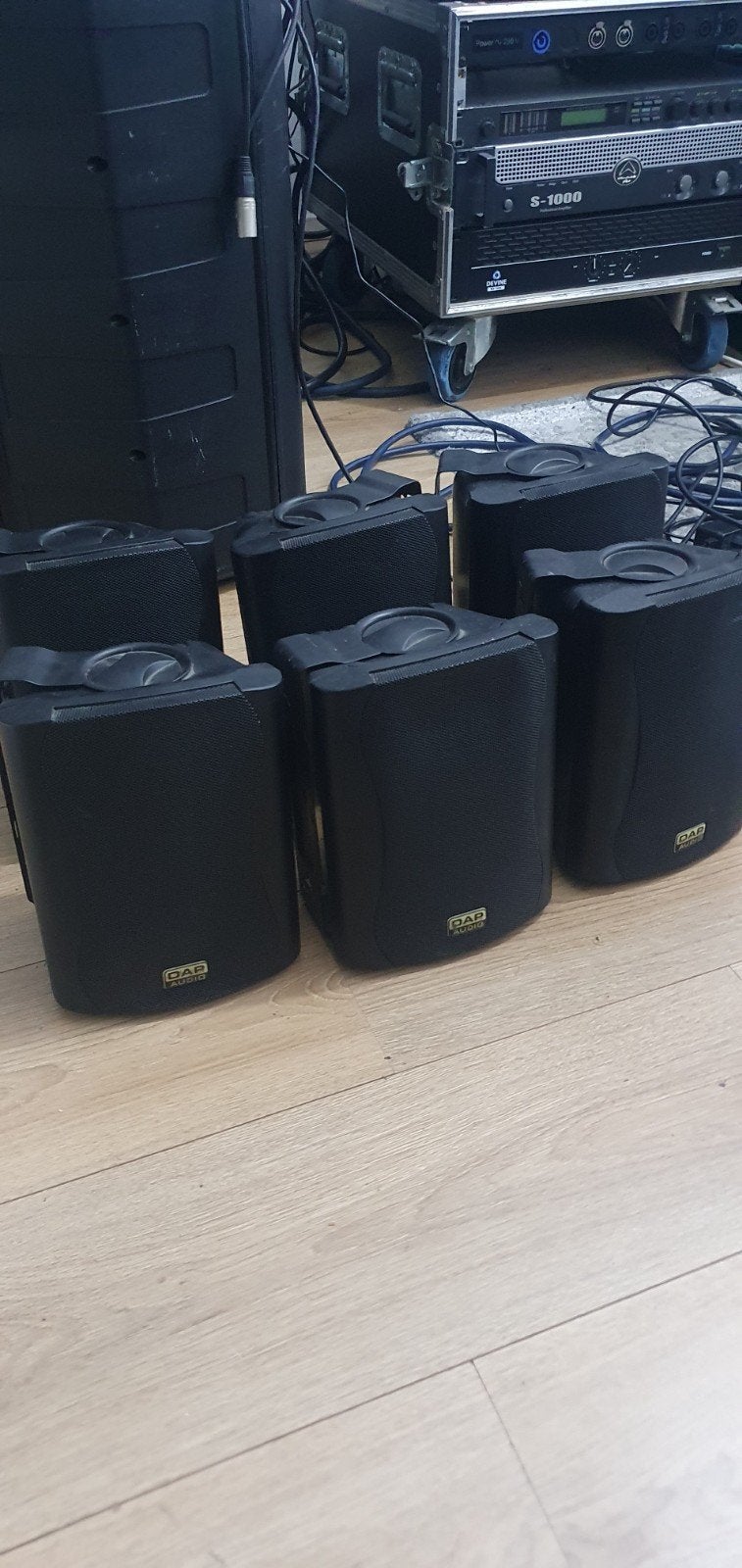 DAP Audio luidsprekers - Set van 6, Ophalen of Verzenden, Gebruikt, Overige typen