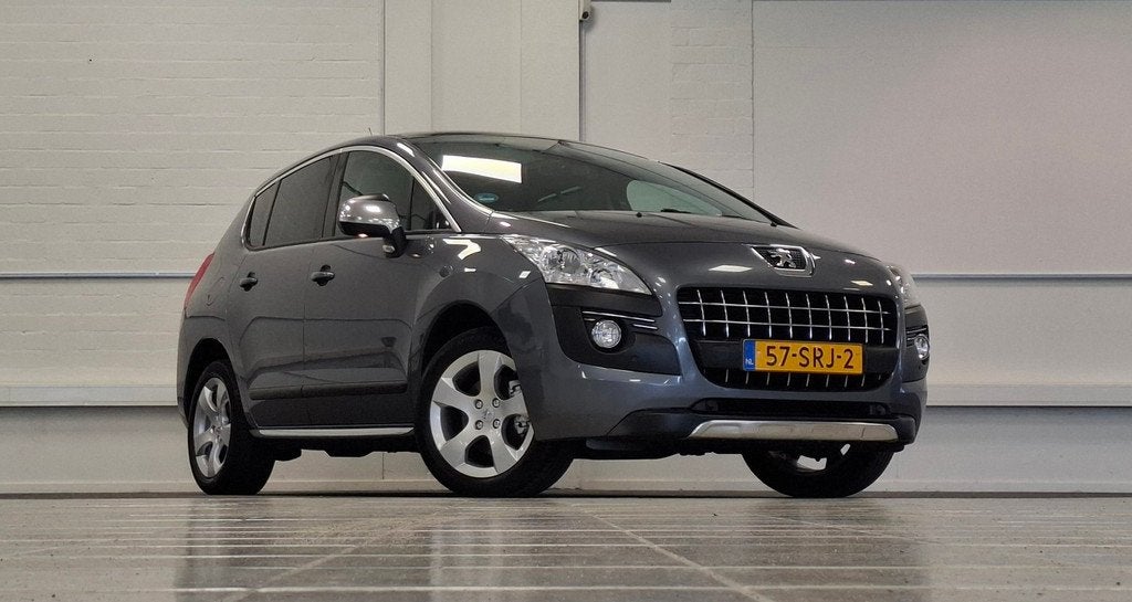 Peugeot 3008 1.6 THP Allure Navigatie Goed onderhouden Mooi!, Euro 5, Stof, Gebruikt, Zwart