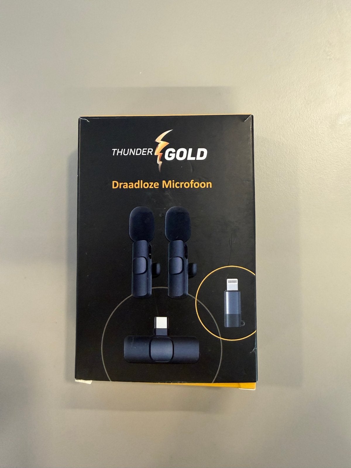 ThunderGold Draadloze Microfoon Set (2 stuks), Ophalen of Verzenden, Nieuw, Overige typen, Draadloos
